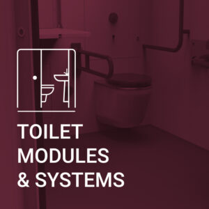 toilet modules and systems