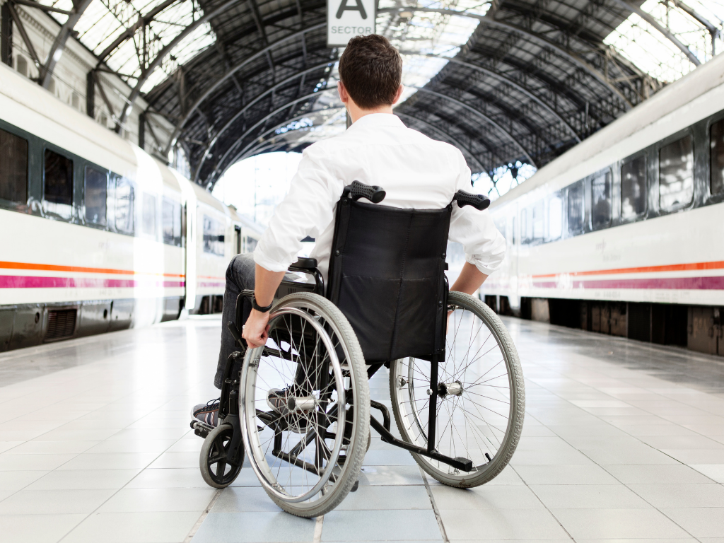 accessible train toilet design